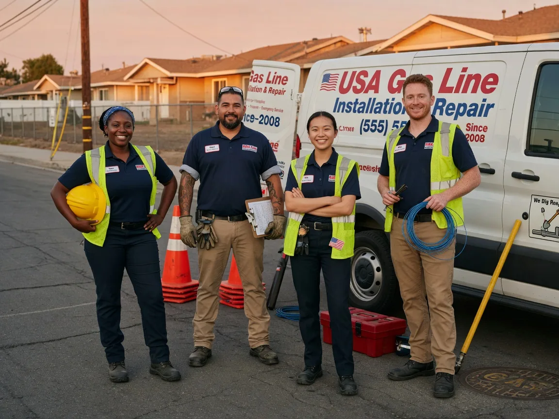 Gas Line Installation company in Heflin, LA